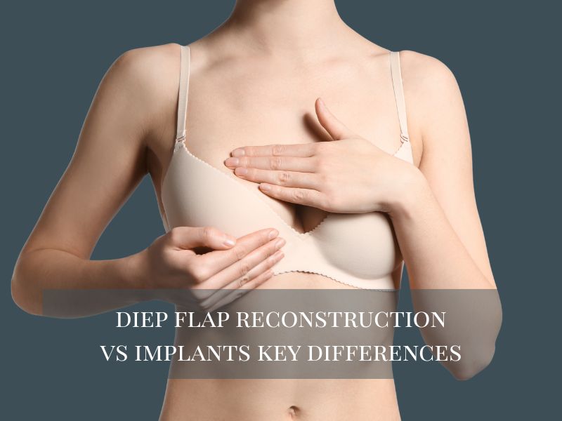 DIEP flap reconstruction vs implants, compare options with Dr. CV Chegireddy at Aesthera Plastic Surgery. Book your consultation today.