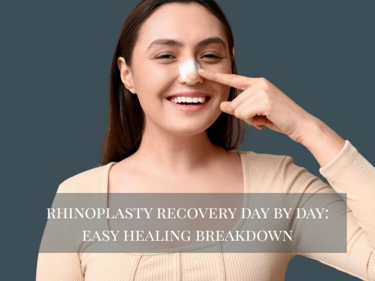 Rhinoplasty Recovery Day by Day Easy Healing Breakdown