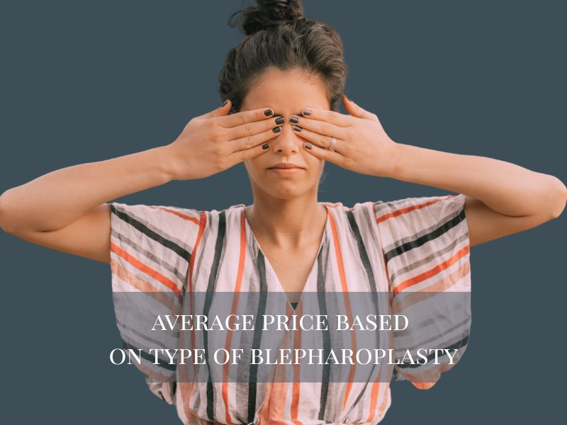 average price based on type of blepharoplasty